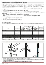 Предварительный просмотр 44 страницы DITEC 0DT872 Installation Manual, Maintenance, Use