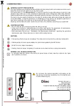 Предварительный просмотр 45 страницы DITEC 0DT872 Installation Manual, Maintenance, Use