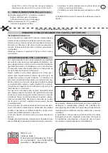 Предварительный просмотр 7 страницы DITEC ARC 1BH Installation And Maintenance Manual