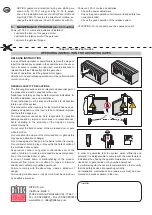 Предварительный просмотр 10 страницы DITEC ARC 1BH Installation And Maintenance Manual