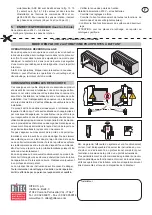 Предварительный просмотр 13 страницы DITEC ARC 1BH Installation And Maintenance Manual