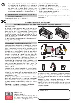 Предварительный просмотр 16 страницы DITEC ARC 1BH Installation And Maintenance Manual