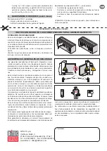 Предварительный просмотр 19 страницы DITEC ARC 1BH Installation And Maintenance Manual