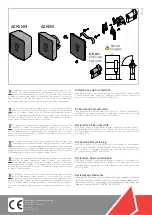 Preview for 2 page of DITEC AXK5I Installation Manual