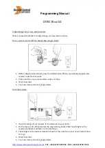 DITEC Bixa G4 Programming Manual preview