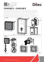 DITEC COM502ER Installation Manual preview