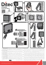 Preview for 1 page of DITEC COM502ES Quick Reference