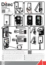 Preview for 2 page of DITEC COM502ES Quick Reference