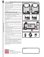 Preview for 9 page of DITEC CROSS 5E-7E-7EH-8E Installation And Maintenance Manual