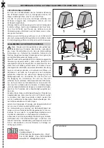 Предварительный просмотр 21 страницы DITEC FACIL Installation And Maintenance Manual