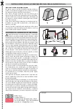 Предварительный просмотр 25 страницы DITEC FACIL Installation And Maintenance Manual