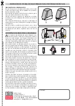 Предварительный просмотр 29 страницы DITEC FACIL Installation And Maintenance Manual