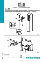 Preview for 1 page of DITEC NOVOTECNICA Lan60 Manual