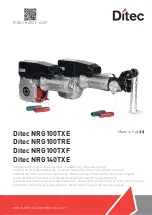 DITEC NRG100TRE Technical Manual preview