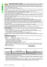 Preview for 6 page of DITEC UP4EHS Installation And Maintenance Manual