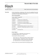 Предварительный просмотр 5 страницы DITECH Packet Voice Processor Command Manual