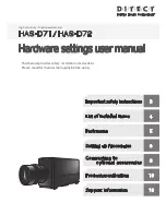 Ditect HAS-D71 Hardware User Manual preview