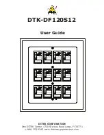 Ditek DTK-DF120S12 User Manual предпросмотр