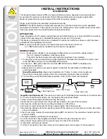 Ditek DTK-RM16POC Install Instructions preview