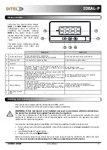 Preview for 8 page of Ditel 8435142714225 User Manual