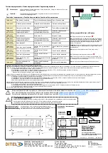 Предварительный просмотр 2 страницы Ditel DINOS DN Series Quick Installation Manual