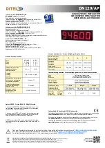 Preview for 1 page of Ditel DINOS DN129/AP Quick Installation Manual