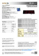 Preview for 1 page of Ditel DINOS DN189/AT Quick Installation Manual