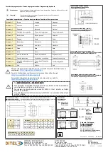 Preview for 2 page of Ditel DINOS DT Series Quick Installation Manual