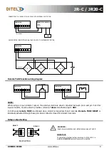 Предварительный просмотр 9 страницы Ditel JUNIOR JR-C User Manual