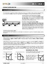 Предварительный просмотр 12 страницы Ditel JUNIOR JR-C User Manual