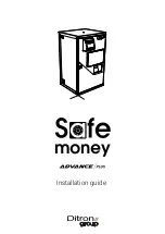 Ditron Safe money ADVANCE PLUS Installation Manual preview