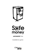 Preview for 1 page of Ditron Safe money ADVANCE PLUS Installation Manual