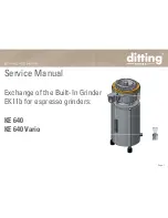 Preview for 1 page of DITTING KE 640 Vario Service Manual