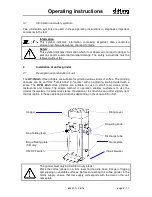 Предварительный просмотр 6 страницы DITTING KF 804 Operating Instructions Manual