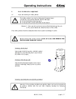 Preview for 8 page of DITTING KF 804 Operating Instructions Manual