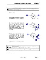 Предварительный просмотр 11 страницы DITTING KF 804 Operating Instructions Manual