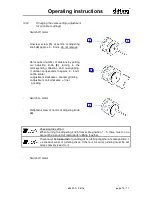 Предварительный просмотр 12 страницы DITTING KF 804 Operating Instructions Manual