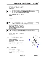 Preview for 16 page of DITTING KF 804 Operating Instructions Manual