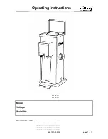 Preview for 1 page of DITTING KR 1203 Operating Instructions Manual