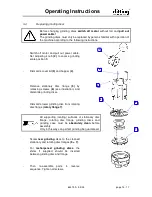 Preview for 13 page of DITTING KR 1203 Operating Instructions Manual