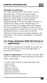 Предварительный просмотр 7 страницы Dittmann BSM 382 Operating Manual