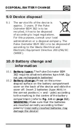 Предварительный просмотр 31 страницы Dittmann BSM 382 Operating Manual