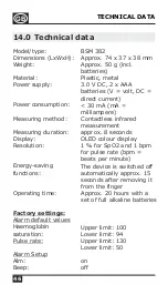 Предварительный просмотр 46 страницы Dittmann BSM 382 Operating Manual