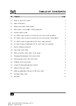 Preview for 2 page of Dittmann TNM 275 Usage Instructions