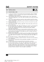 Preview for 4 page of Dittmann TNM 275 Usage Instructions