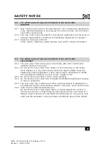 Preview for 5 page of Dittmann TNM 275 Usage Instructions