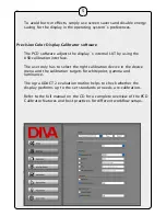 Предварительный просмотр 7 страницы Diva PCD2401 Quick Start Manual