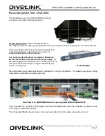 Preview for 6 page of DIVELINK COM-HW-RM-2 Installation & Operation Manual