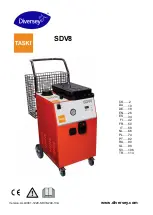 diversey Taski SDV8 User Manual preview