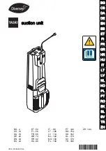 Preview for 1 page of diversey TASKI suction unit Instructions For Use Manual